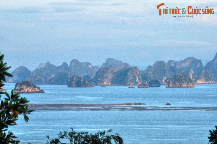 Không chỉ có vịnh Hạ Long, tỉnh Quảng Ninh còn nhiều thắng cảnh nổi tiếng khác như vịnh Bái Tử Long, đảo Quan Lạn, non thiêng Yên Tử... Việc sân bay quốc tế Vân Đồn đi vào hoạt động khiến bạn bè năm châu có thể tiếp cận Quảng Ninh dễ dàng hơn nhiều. Ảnh: Một góc vịnh Bái Tử Long nhìn từ thành phố Cẩm Phả.