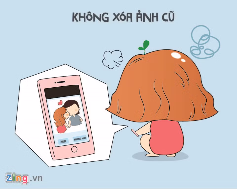Dù chia tay đã lâu nhưng bạn vẫn không nỡ xóa những bức ảnh hai người chụp chung. Nếu làm vậy, bạn sẽ chẳng bao giờ quên được quá khứ khi những khoảnh khắc lãng mạn năm xưa cứ trực quay về.