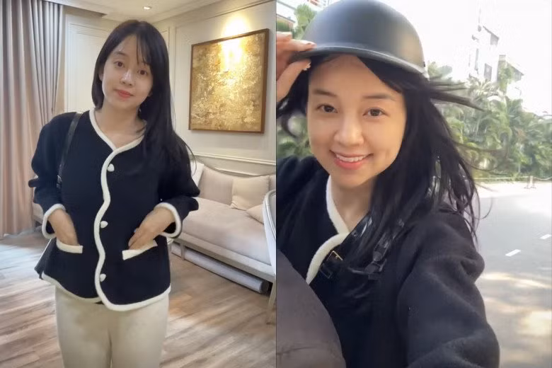 Điều gây chú ý hơn cả chính là nhan sắc long lanh, ngọt ngào của Ly Kute không hề bị ảnh hưởng bởi thời gian.