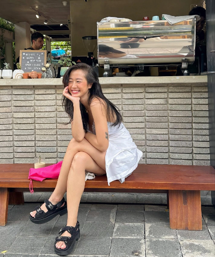 Amandine là tín đồ của thương hiệu thời trang xa xỉ. Người đẹp gốc Việt sở hữu nhiều mẫu túi xách có giá đắt đỏ với các kiểu dáng khác nhau.