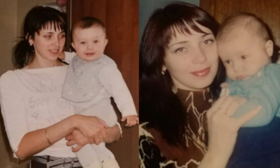 Trong nhiều bức ảnh chụp chung, 2 mẹ con được người xem nhận xét nhìn như 2 chị em, nhan sắc "bất phân thắng bại".