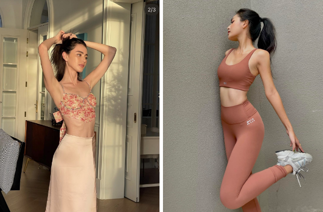 Từ tương mặt tròn tròn, đôi mắt to và sâu hút cùng chiếc miệng duyên dáng và làn da trắng minh màng. Thật khó để phân biệt được ai là ai khi chỉ nhìn sơ qua hình ảnh của hai cô nàng này.