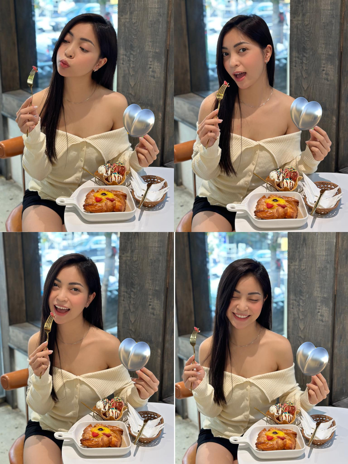 Cô nàng vẫn duy trì việc kinh doanh online và làm KOLs, quảng cáo cho một số nhãn hàng.