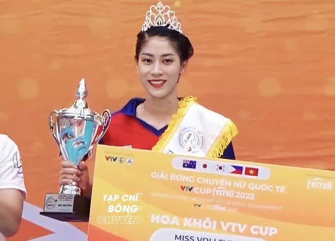 Đây là lần thứ 2 chỉ trong vòng 1 năm, Hoàng Thị Kiều Trinh nhận danh hiệu Hoa khôi. Trước đó, vào tháng 8, cô vinh dự nhận danh hiệu Hoa khôi giải bóng chuyền nữ quốc tế VTV Cup 2023.