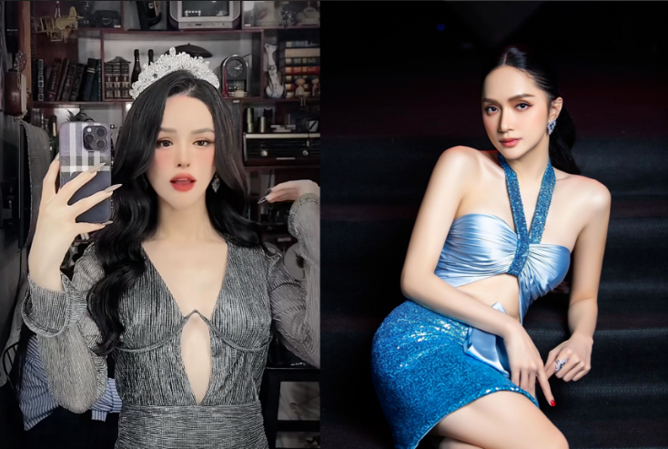 Thậm chí, nhiều khán giả còn cho rằng nam TikToker có phần giống với Hoa hậu Hương Giang.