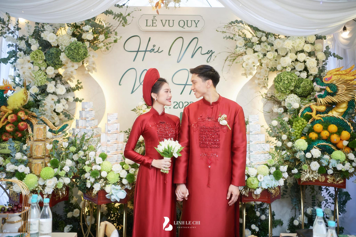 Tuy nhiên, Hải My từng cho biết bản thân tăng khoảng 2 - 3kg do được ông xã chăm sóc, thúc giục trong chuyện ăn uống.