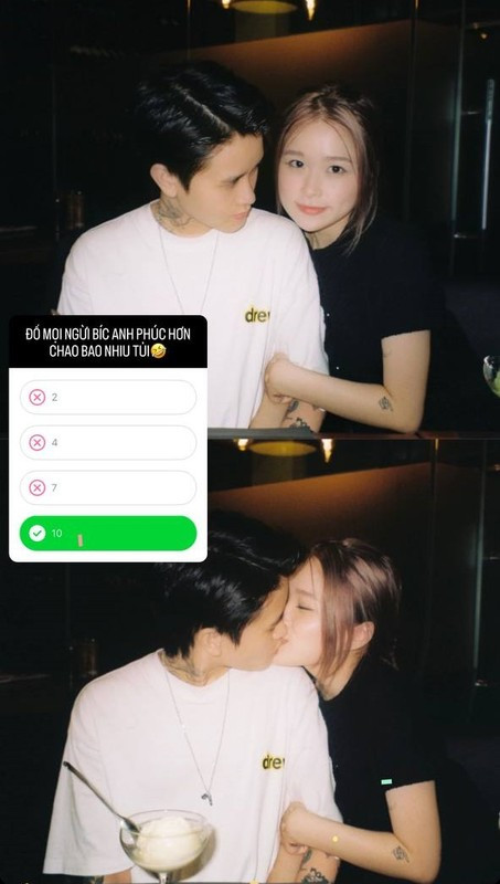 Dù không chia sẻ quá nhiều về “nửa kia” của mình nhưng Chao không ngần ngại khoe khoảnh khắc tình tứ, hạnh phúc bên cạnh người yêu.