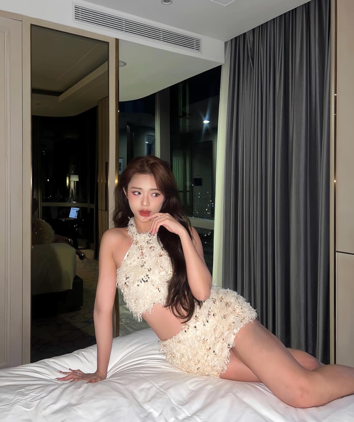 Mai Hà Hoàng Yến là gái xinh khá nổi tiếng trên MXH, cô đang sở hữu gần 900 ngàn người theo dõi.