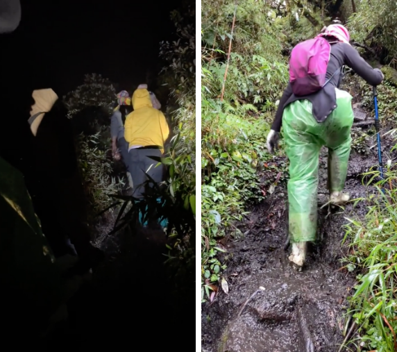 Mặc dù đây là chuyến du lịch đi chữa lành tâm hồn thế nhưng kết quả lại không như mong đợi. Nguồn: TikTok @hanae.nguyen