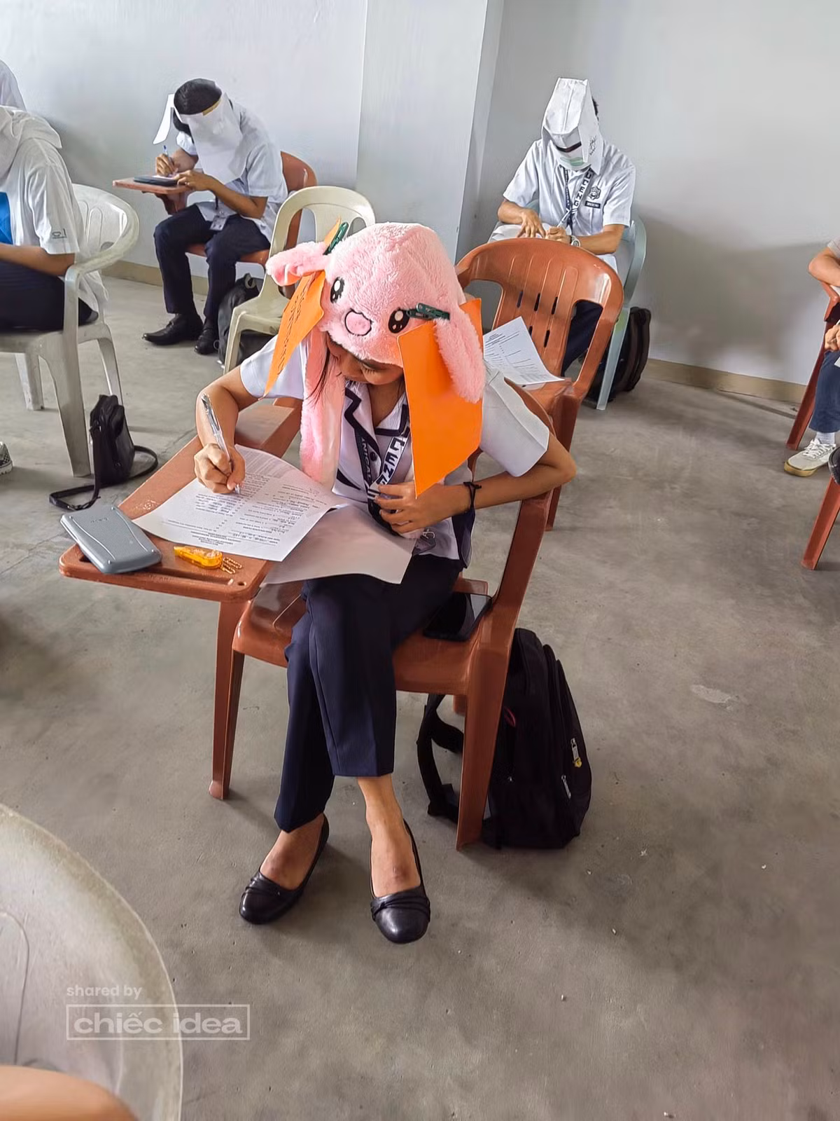 Thực tế ý tưởng “mũ chống gian lận” đã được sử dụng ở Thái Lan vài năm trước đây.