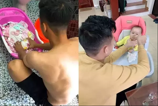 Nói về độ yêu thương và chiều chuộng vợ trong hội cầu thủ không thể không nhắc đến Quế Ngọc Hải.