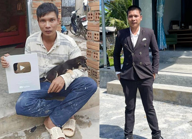 Hơn hết, bố mẹ vợ của “Thầy Lộc” còn sẵn sàng cùng anh xuất hiện trên các video, giúp con rể có nhiều lượt xem, thực hiện được nội dung của mình một cách chân thực, mộc mạc nhất. Ảnh: Tổng hợp