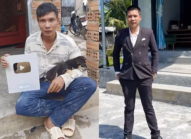 Hơn hết, bố mẹ vợ của “Thầy Lộc” còn sẵn sàng cùng anh xuất hiện trên các video, giúp con rể có nhiều lượt xem, thực hiện được nội dung của mình một cách chân thực, mộc mạc nhất. Ảnh: Tổng hợp