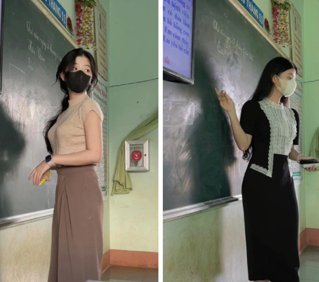 Loạt clip về cô giáo Trà Giang từng được cư dân mạng dành cho sự quan tâm đặc biệt thời gian qua.