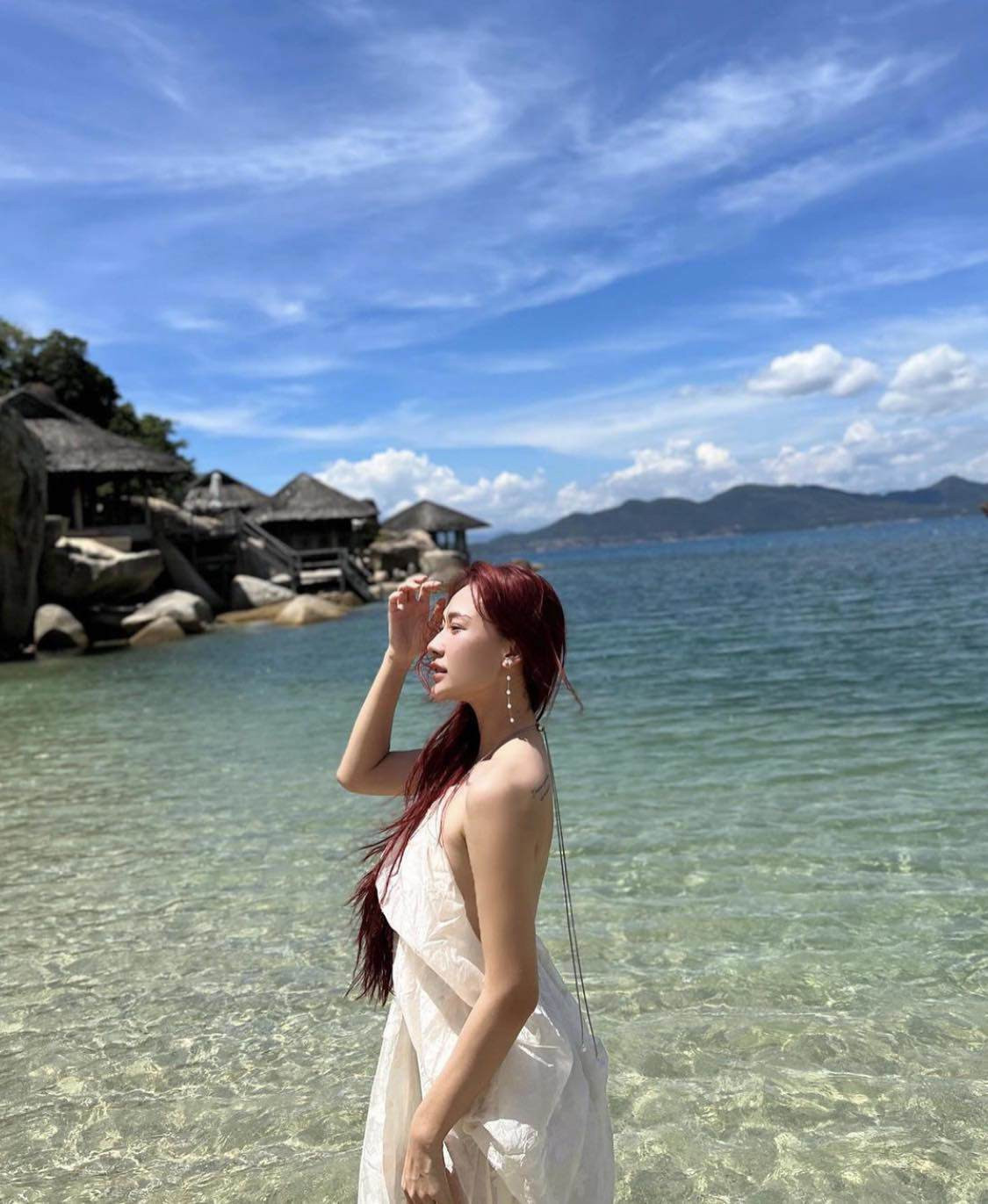  Bạn gái Vũ Văn Thanh - Lê Ngọc Ánh mới đây đăng tải loạt ảnh đi biển, nhận được nhiều lượt yêu thích trên MXH.