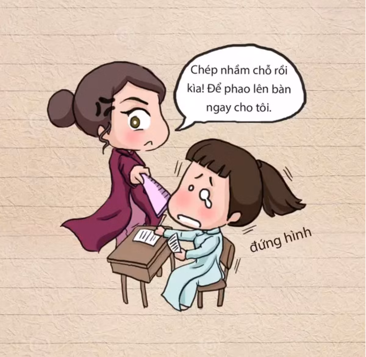 Đến khi ra trường nhìn lại, chắc hẳn ai cũng thốt lên "Sao nhớ những lời mắng của thầy cô thế".