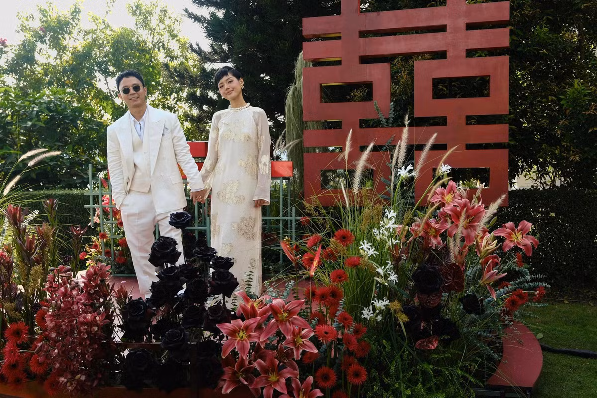 Cặp đôi đã bên nhau từ năm 2016. Trước đó, Khánh Linh và bạn trai thông báo chia tay bạn trai lâu năm do gặp những bất đồng quan điểm trong cuộc sống. Tuy nhiên, vài tháng sau đó, hai người đã quay lại. Ảnh: FBNV