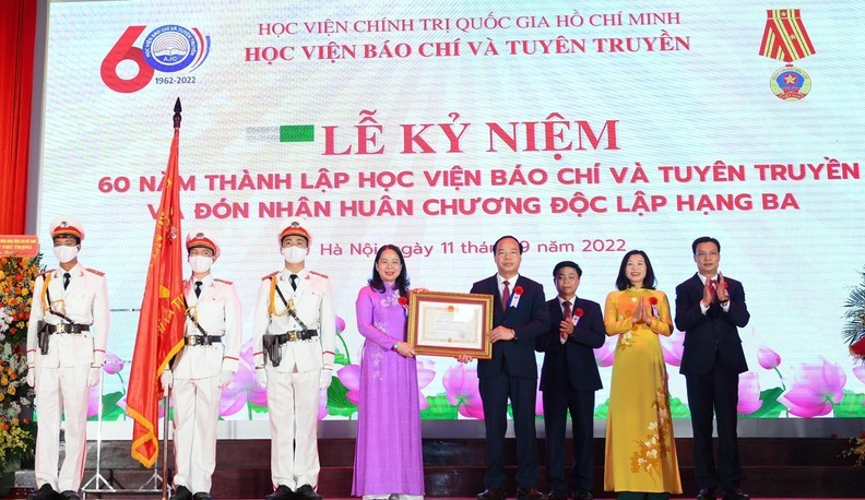 Hoc vien Bao chi va Tuyen truyen ky niem 60 nam thanh lap