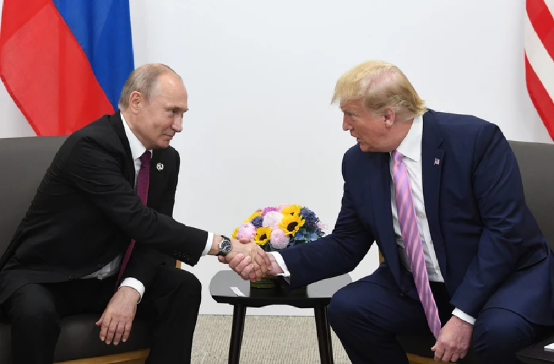 Vào ngày 7/11, Tổng thống Nga Vladimir V. Putin đã chúc mừng và dành những lời khen ngợi cho ông Trump trong những bình luận đầu tiên về kết quả bầu cử Mỹ. Ảnh: Sputnik