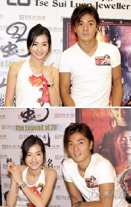 Trương Bá Chi sánh vai Trịnh Y Kiện ra mắt phim Thục Sơn truyền kỳ.