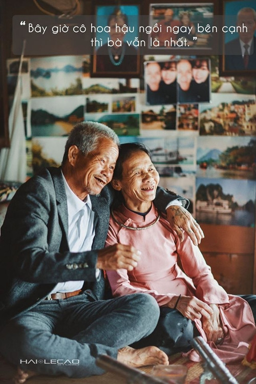 Ông Thành, bà Thủy là cặp đôi U80 đang rất nổi tiếng khi là nhân vật trong "bộ ảnh cưới thế kỷ" của tác giả, nhiếp ảnh gia Hải Lê Cao, gây sốt mạng Việt, quốc tế vài ngày gần đây. Ảnh: Hải Lê Cao.