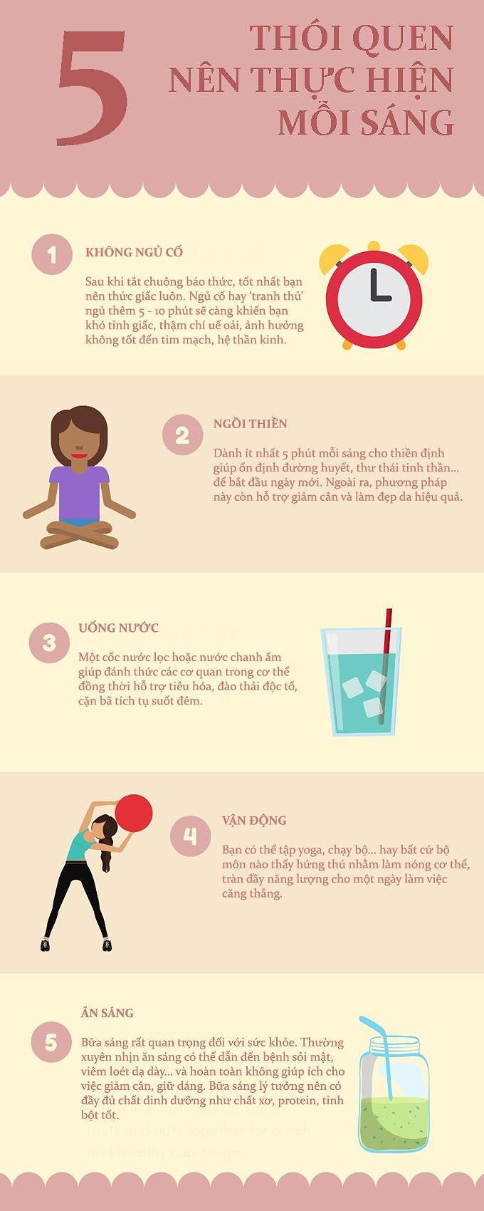 5 thói quen cực tốt vào buổi sáng nhất định bạn phải biết 5 thoi quen cuc tot vao buoi sang nhat dinh ban phai biet