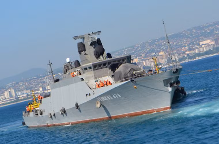 Tàu Zeleny Dol thuộc lớp tàu hộ vệ tên lửa cỡ nhỏ Project 21631 Buyan-M, được khởi đóng tháng 8/2012, hạ thủy tháng 4/2015 và chính thức biên chế cho Hạm đội Biển Đen từ ngày 12/12/2015.