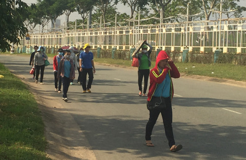 Nhưng nhiều nữ công nhân vẫn lo sợ tình trạng những đối tượng biến thái gây bất an cho bản thân.