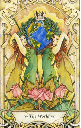 Chi tiet la bai Tarot The World tuan moi 4/3 - 10/3/2019