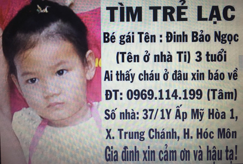Gia đình, người thân đang hàng ngày mỏi mòn trông chờ tin tức về cháu Ngọc.