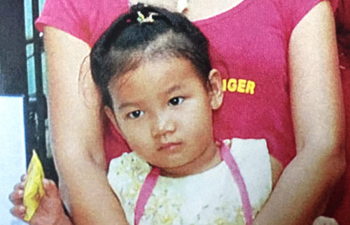 Bé Ngọc (ảnh gia đình cung cấp) suốt gần 90 ngày qua mất tích bí ẩn.