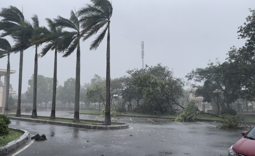 Bao so 3 Yagi dang anh huong truc tiep Quang Ninh - Hai Phong-Hinh-2