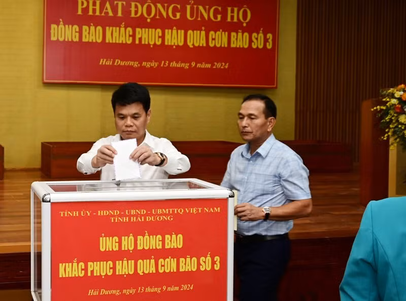 Hai Duong phat dong ung ho khac phuc hau qua bao so 3 Yagi-Hinh-3