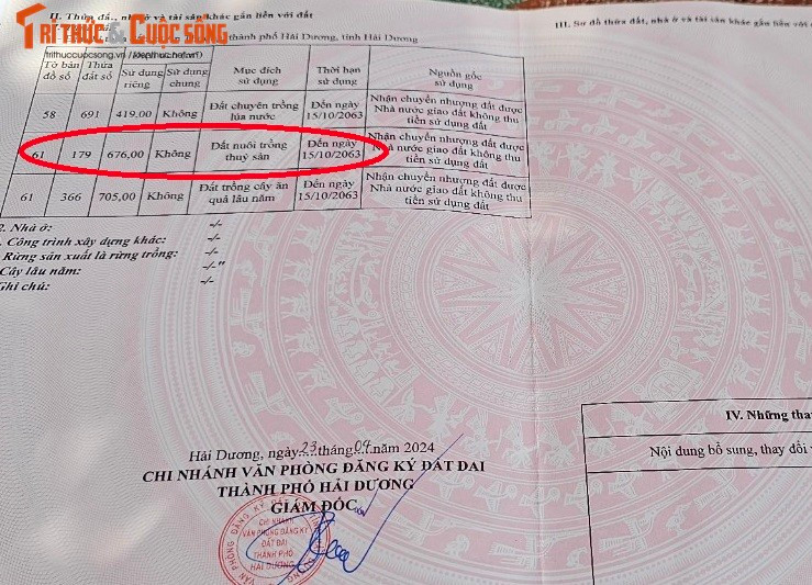 Hai Duong: Trach nhiem vu chi boi thuong hang tram m2 sai cho xa?-Hinh-2