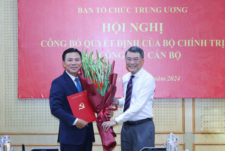Bí thư Thanh Hóa Đỗ Trọng Hưng làm Phó trưởng Ban Tổ chức trung ương Bi thu Thanh Hoa Do Trong Hung lam Pho truong Ban To chuc trung uong
