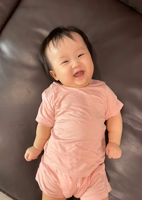 Ijin khá tinh nghịch. Ảnh: FB Ijin Ijun.