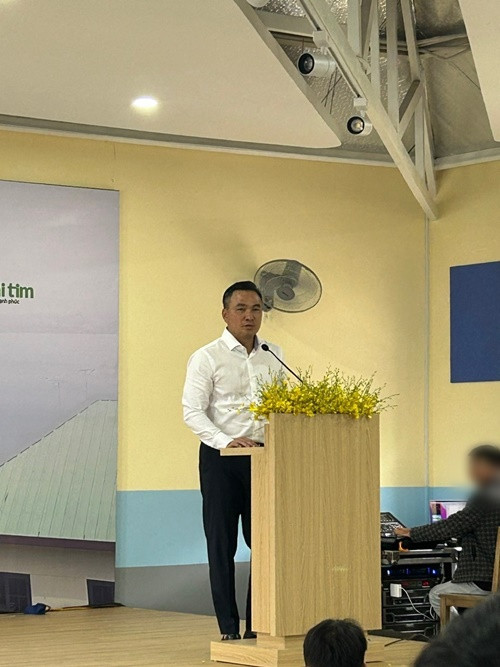 Tháng 9/2024, Trường tiểu học Hiểu về trái tim Đắk Nông do quỹ Hiểu về trái tim của Chi Bảo bảo trợ chính thức đi vào hoạt động sau 6 năm xây dựng. Ảnh: Dân Việt.