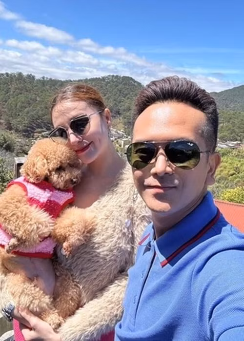 "Bé An" Hùng Thuận kết hôn năm 2008. Năm 2013, nam diễn viên ly hôn. Con trai của Hùng Thuận sống với vợ cũ của nam diễn viên. Hùng Thuận đang hẹn hò một cô gái tên Tuệ Tâm. Ảnh: FB Hùng Thuận.