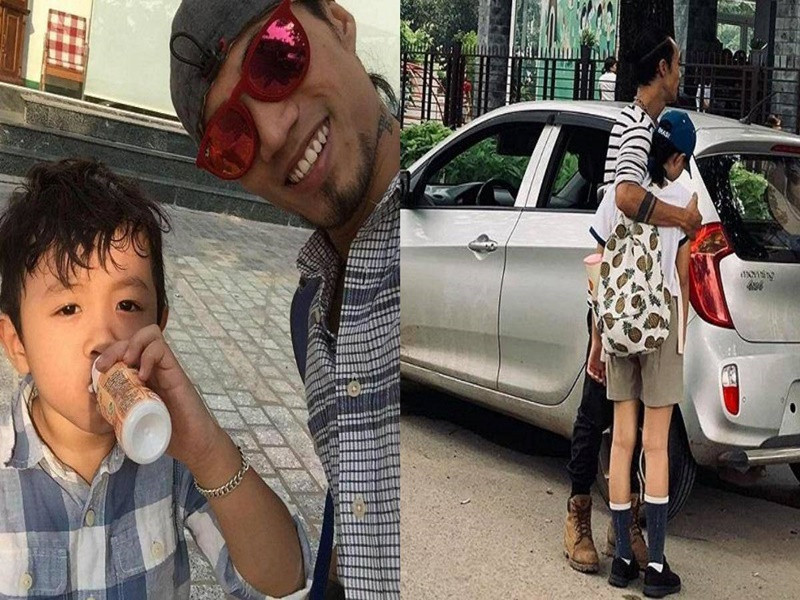 Vợ chồng Phạm Anh Khoa có hai người con chung: Bé Cào Cào và bé Châu Chấu. Ảnh: Sức Khoẻ Đời Sống.