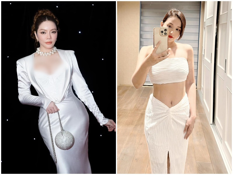 Lã Thanh Huyền và Lý Nhã Kỳ được xem là “đệ nhất vòng một” của làng giải trí Việt. Ảnh: FB Lã Thanh Huyền, Lý Nhã Kỳ.