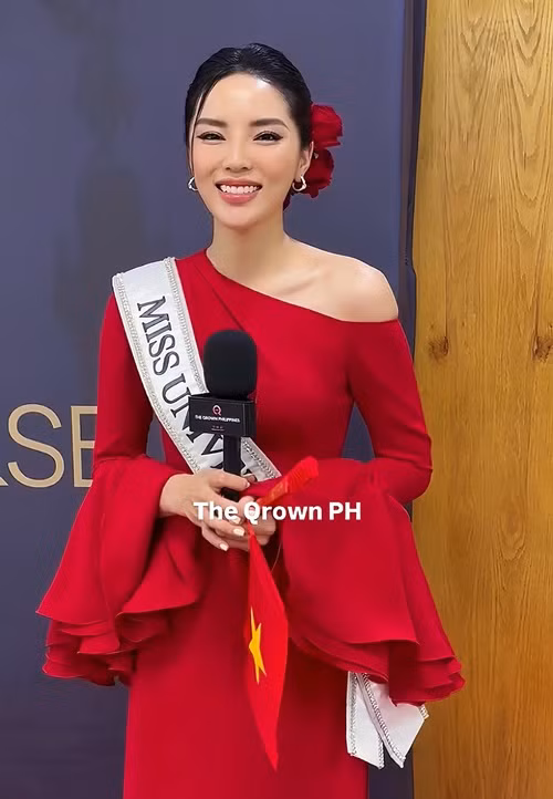  Hoa hậu Kỳ Duyên đã có mặt ở Mexico tham gia Miss Universe 2024. Hiện tại, cô đối đầu với nhiều thí sinh mạnh. Ảnh: FB Kỳ Duyên.