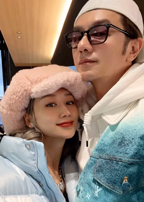 Trần Hạo Dân làm đám cưới với Tưởng Lệ Sa vào năm 2011. Ảnh: Weibo Trần Hạo Dân.