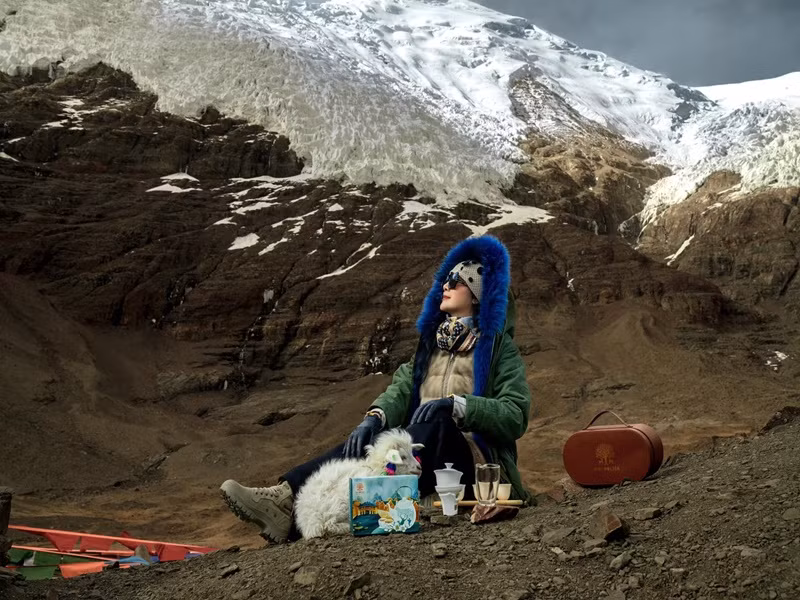 Nàng hậu không ngại du lịch những nơi đòi hỏi thể lực, khó chinh phục. Ảnh: FB Giáng My.