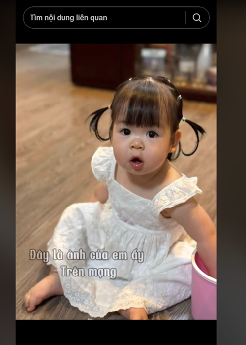 Mỹ Linh cho biết, cô tự tay chăm sóc con dù có người giúp việc. "Chăm sóc con, chứng kiến con lớn lên từng ngày là điều kỳ diệu. Con cái dạy mình rất nhiều. Trước đây, tôi không phải là người cẩn thận, nhưng khi chăm con, tôi học cách tỉ mỉ từng chút", nàng hậu chia sẻ trên Vietnamnet. Ảnh: TikTok Đỗ Mỹ Linh.