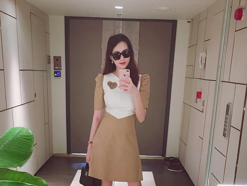 Sau khi kết hôn với doanh nhân Trung Tín, Hoa hậu Đặng Thu Thảo sống ở biệt thự tại Quận 1 (TP HCM). Ảnh: Instagram Thu Thảo.