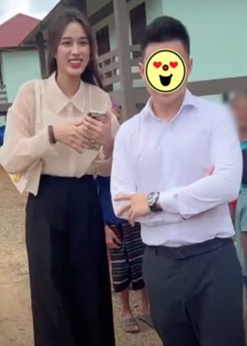 Trước đó, cư dân mạng lan truyền hình ảnh Đỗ Thị Hà bên một thiếu gia. Ảnh: Thương Hiệu Pháp Luật.