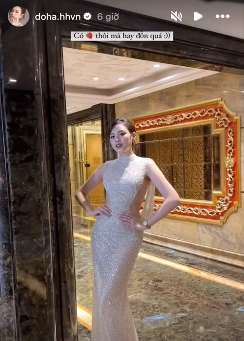 Đỗ Thị Hà chia sẻ, cô không mang bầu. Ảnh: FB Đỗ Thị Hà.