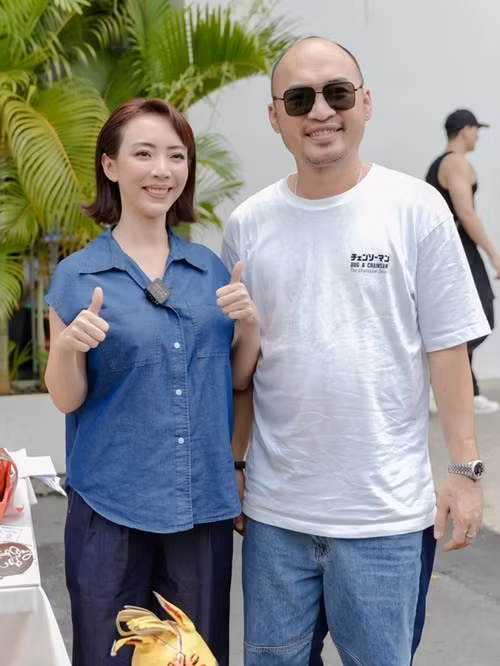 Thu Trang - Tiến Luật sản xuất nhiều bộ phim web-drama như: Chị Mười Ba: 3 ngày sinh tử, Nghề siêu dễ, Thập tam muội, Gia đình bá đạo, Chuyện xóm tui, Con Nhót mót chồng. Ảnh: Người Lao Động.