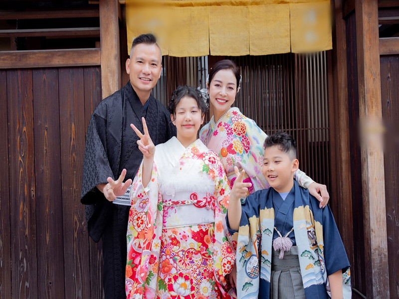 Có bố là doanh nhân thành đạt, các con của Jennifer Phạm sinh ra đã "ngậm thìa vàng".