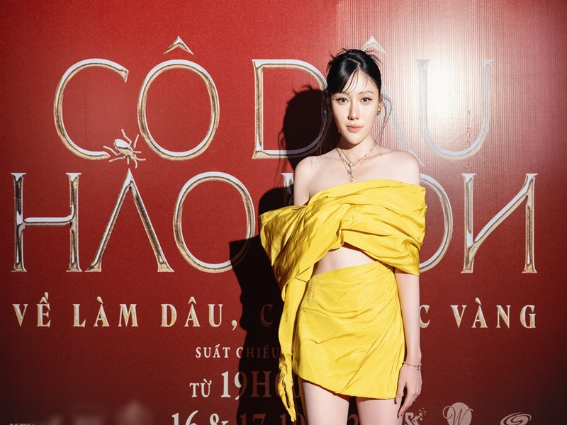 Mới đây, Uyển Ân xuất hiện trong phim điện ảnh Cô dâu hào môn. Ảnh: FB Uyển Ân.